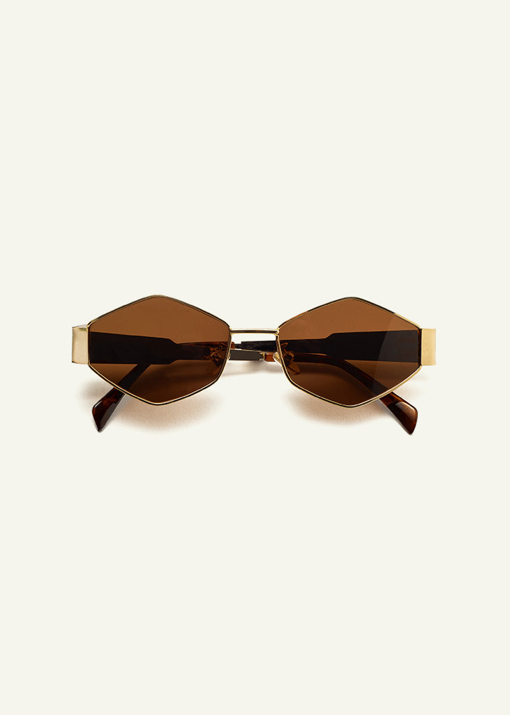 sybaria; sybaria sunglasses; CAIROLI sunglasses (MOCHA); Geometric; Geometric luxury; premium unisex eyewear; ultralight polycarbonate eyewear; Mocha UV400 lenses; high fashion eyewear; chromotherapy eyewear;