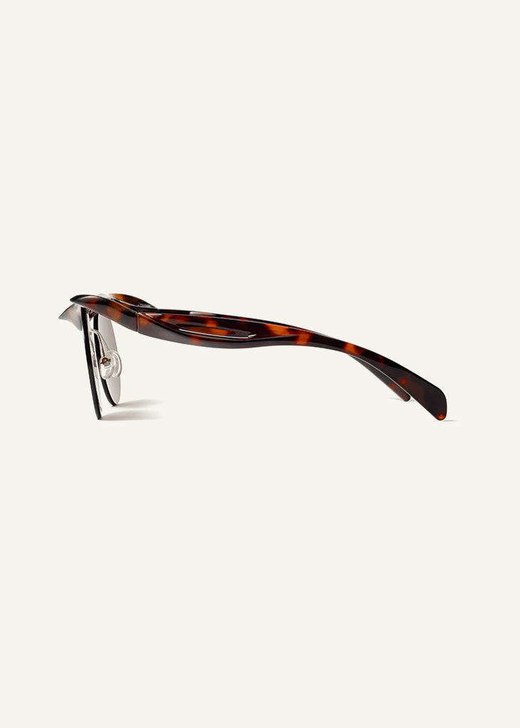 sybaria; sybaria sunglasses; CONCILIAZIONE ROUND sunglasses (HAVANA & MOCHA); Rounded; Rounded luxury; premium unisex eyewear; ultralight polycarbonate eyewear; Toffee UV400 lenses; high fashion eyewear; chromotherapy eyewear;