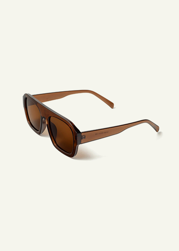 sybaria; sybaria sunglasses; CROCETTA (MOCHA) sunglasses; Squared; Squared luxury; premium unisex eyewear; ultralight polycarbonate eyewear; Mocha UV400 lenses; high fashion eyewear; chromotherapy eyewear;