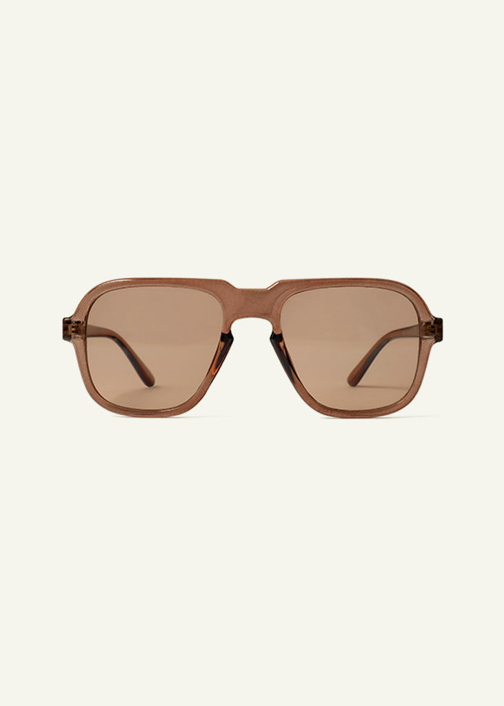 sybaria; sybaria sunglasses; FIORI CHIARI (MOCHA) sunglasses; Aviator; luxury Aviator; premium unisex eyewear; ultra-lightweight polycarbonate eyewear; Mocha UV400 lenses; high fashion eyewear; chromotherapy eyewear;