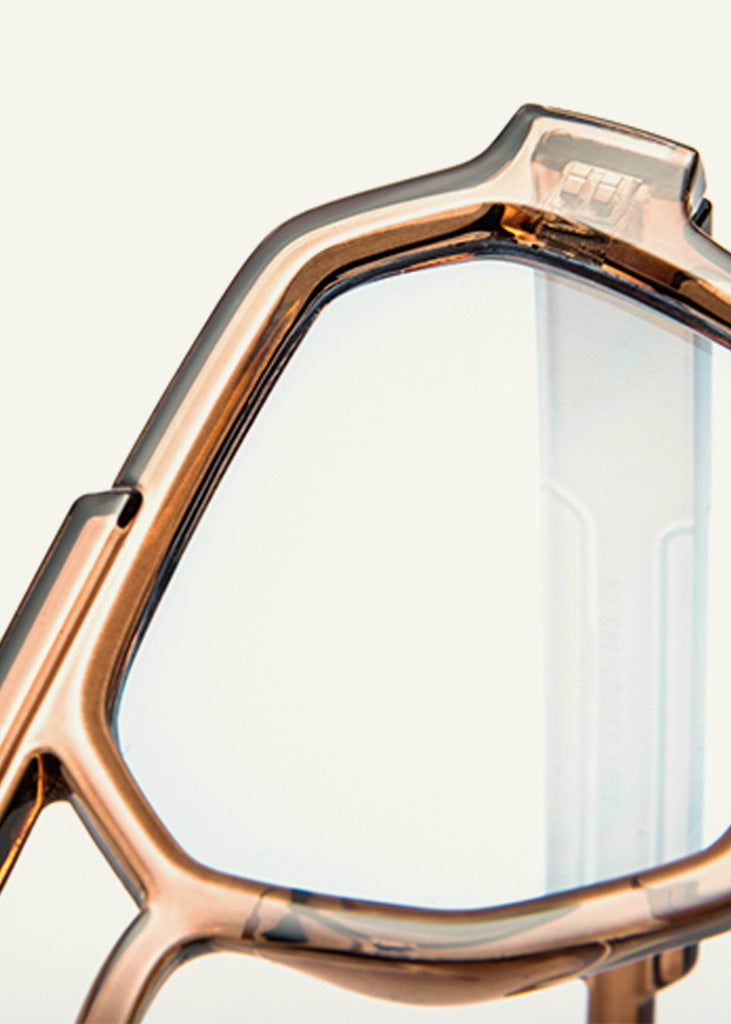 sybaria; sybaria sunglasses; LUGANO sunglasses (MOCHA & BLUE); Aviator Geometric; Aviator Geometric luxury; premium unisex eyewear; ultralight polycarbonate eyewear; Blue UV400 lenses; high fashion eyewear; chromotherapy eyewear;