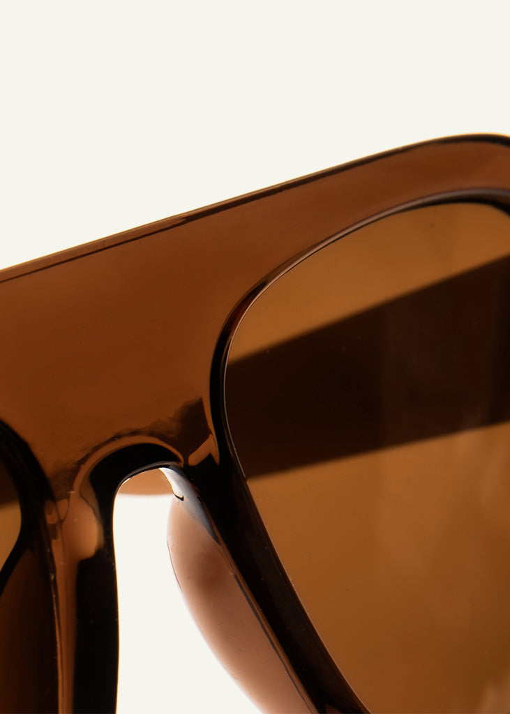 sybaria; sybaria sunglasses; CROCETTA (MOCHA) sunglasses; Squared; Squared luxury; premium unisex eyewear; ultralight polycarbonate eyewear; Mocha UV400 lenses; high fashion eyewear; chromotherapy eyewear;