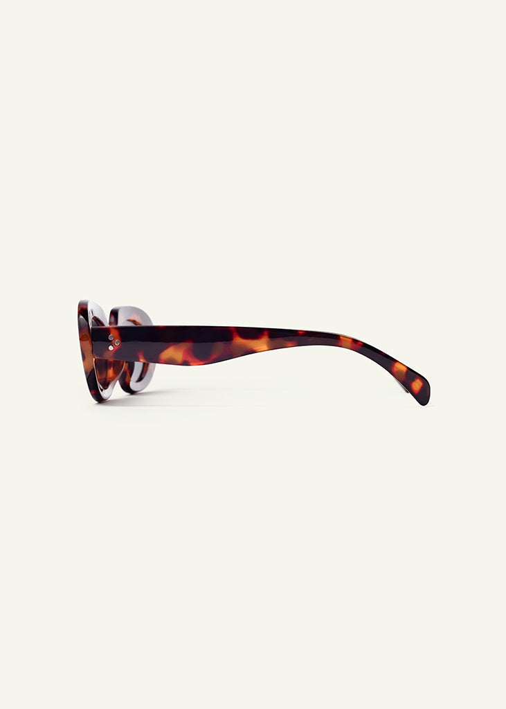 sybaria; sybaria sunglasses; GARDA sunglasses (HAVANA & BLACK); Oval; Oval luxury; premium unisex eyewear; ultralight polycarbonate eyewear; Black UV400 lenses; high fashion eyewear; chromotherapy eyewear;