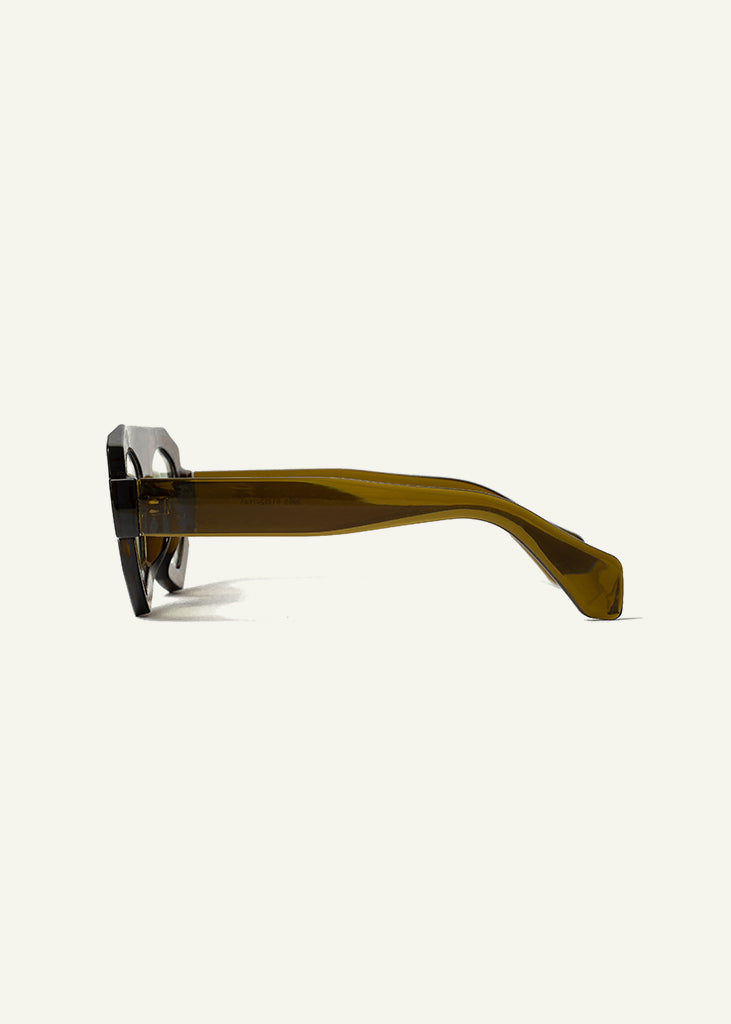 sybaria; sybaria sunglasses; SPARTACO sunglasses (AVOCADO & PISTACHIO); Oversized & Oval; Oversized & Oval luxury; premium unisex glasses; ultra-light polycarbonate glasses; Pistachio UV400 lenses; high-fashion glasses; chromotherapy eyewear;