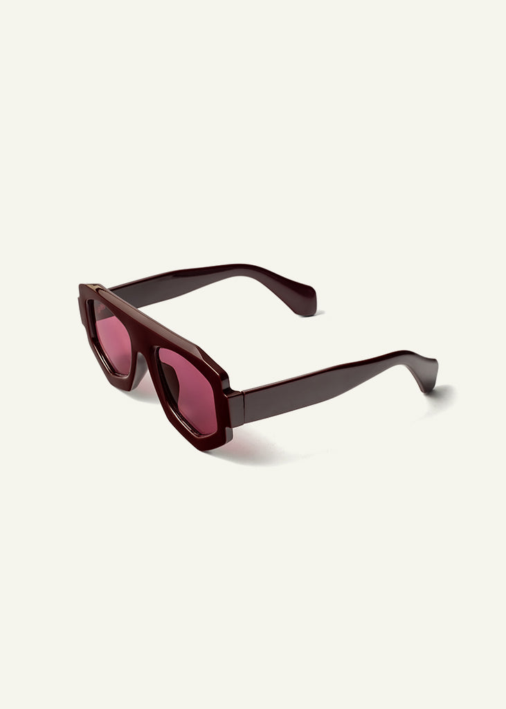 sybaria; sybaria sunglasses; SPARTACO sunglasses (MAUVE); Oversized & Oval; Oversized & Oval luxury; premium unisex eyewear; ultra-light polycarbonate eyewear; Mauve UV400 lenses; high-fashion eyewear; chromotherapy eyewear;